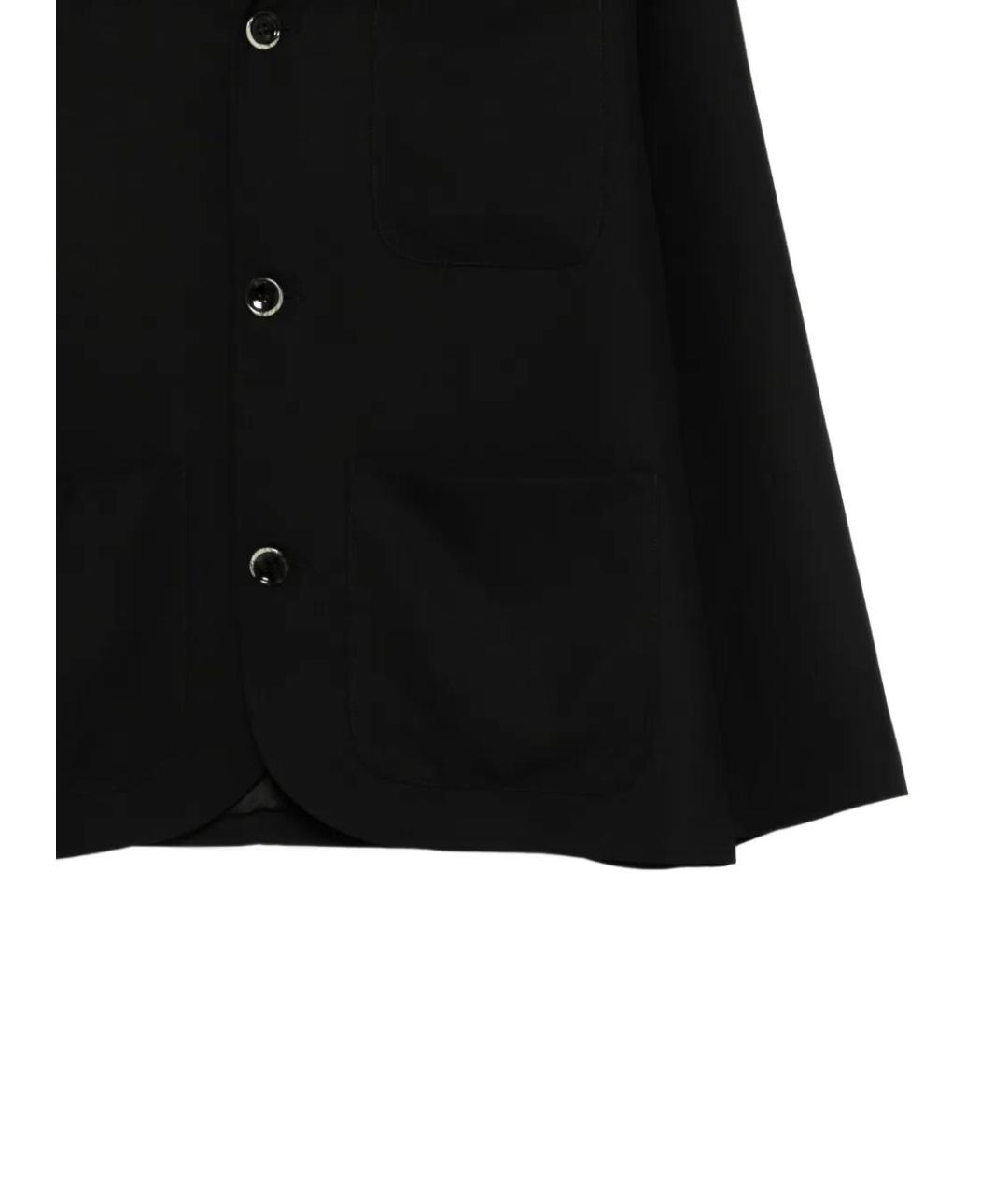 NINE IN THE MORNING Черный шерстяной пиджак, фото 3