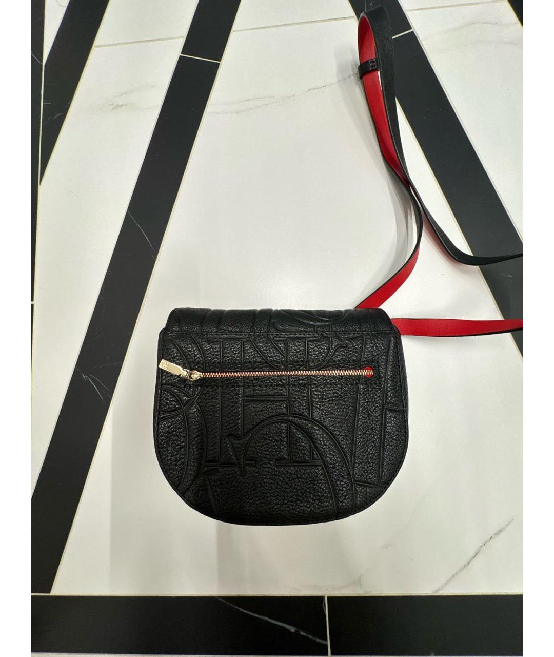 CAROLINA HERRERA Черная сумка через плечо, фото 3