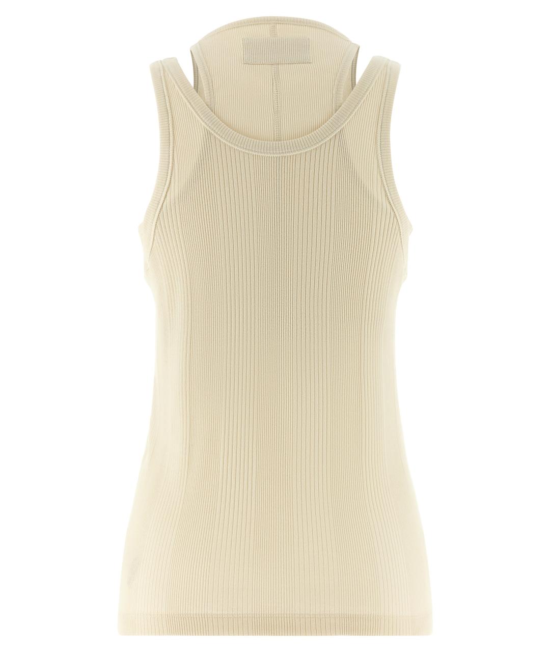 ARMARIUM Белая хлопковая майка, фото 3