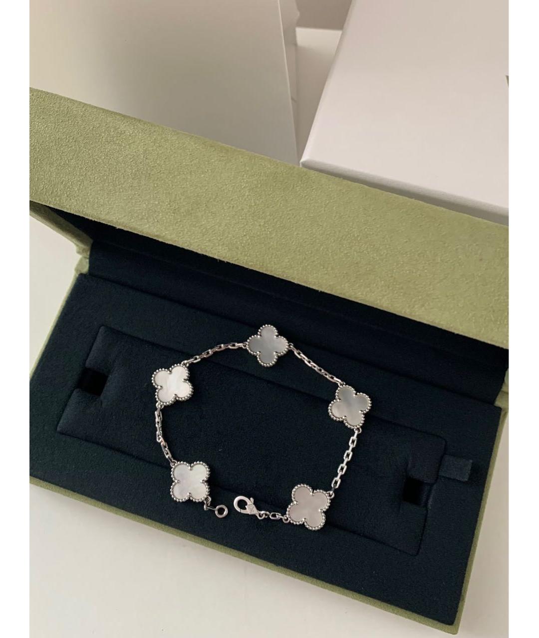 VAN CLEEF & ARPELS Белый браслет из белого золота, фото 5