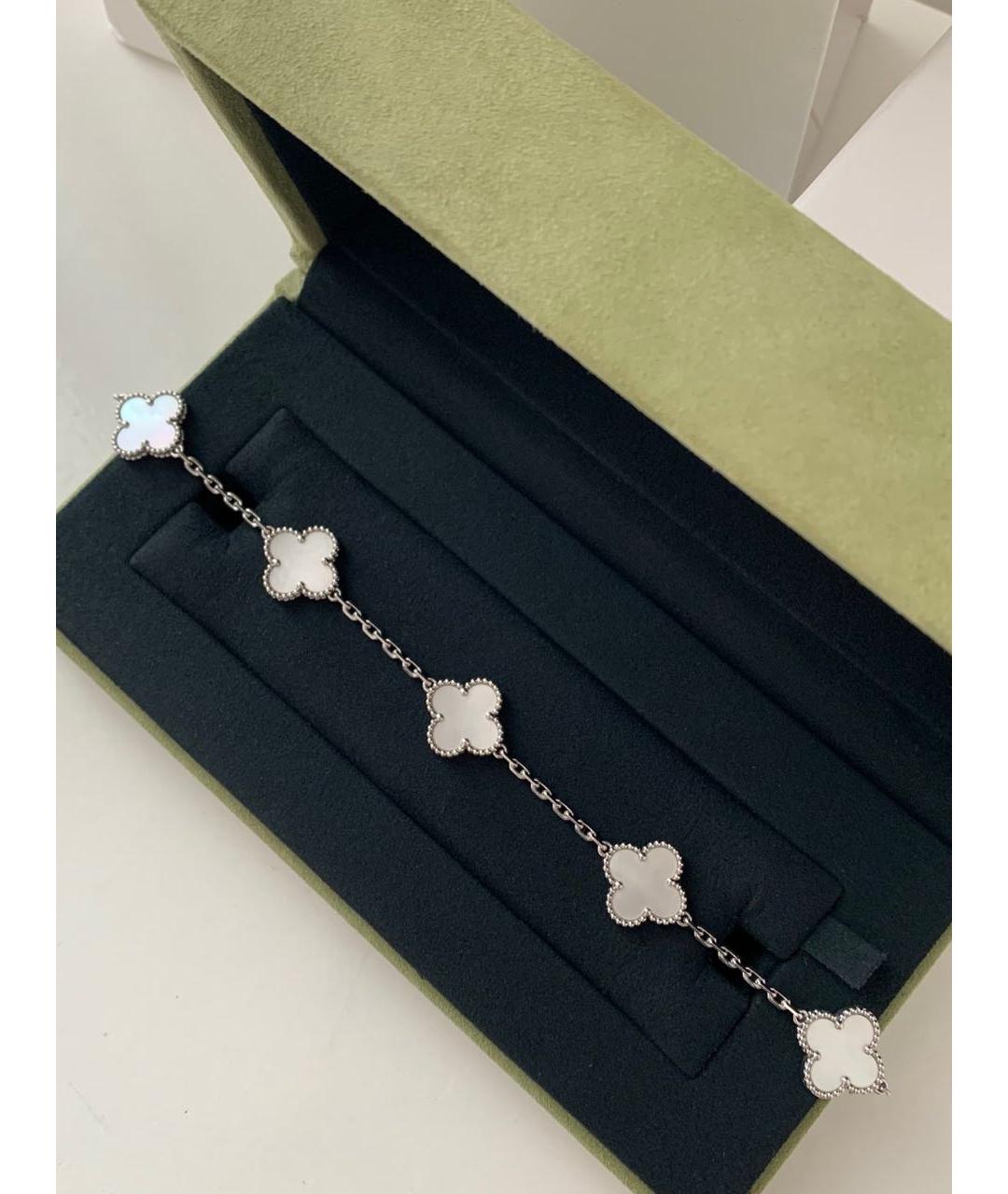 VAN CLEEF & ARPELS Белый браслет из белого золота, фото 4