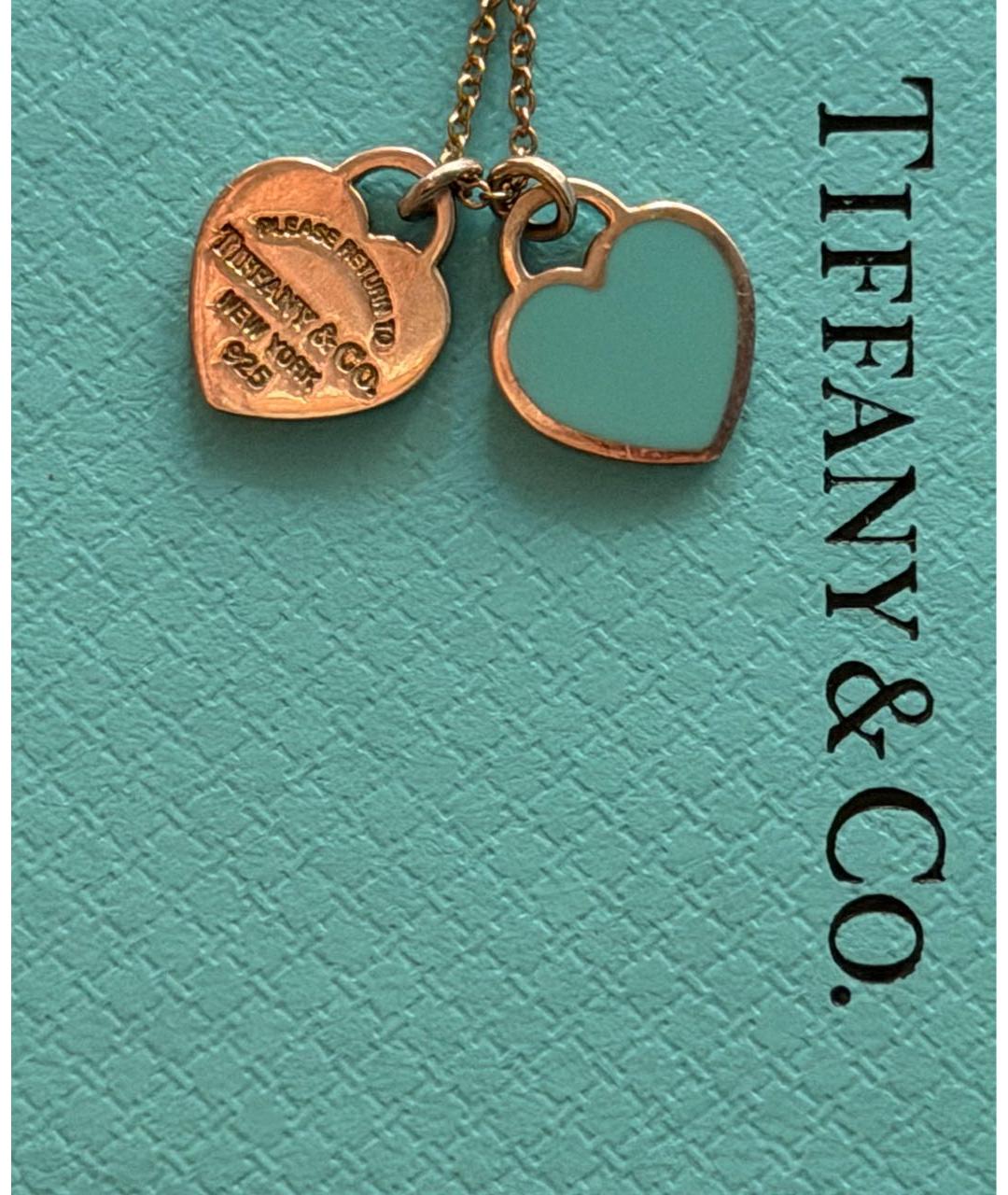 TIFFANY&CO Серебряная серебряная подвеска, фото 2