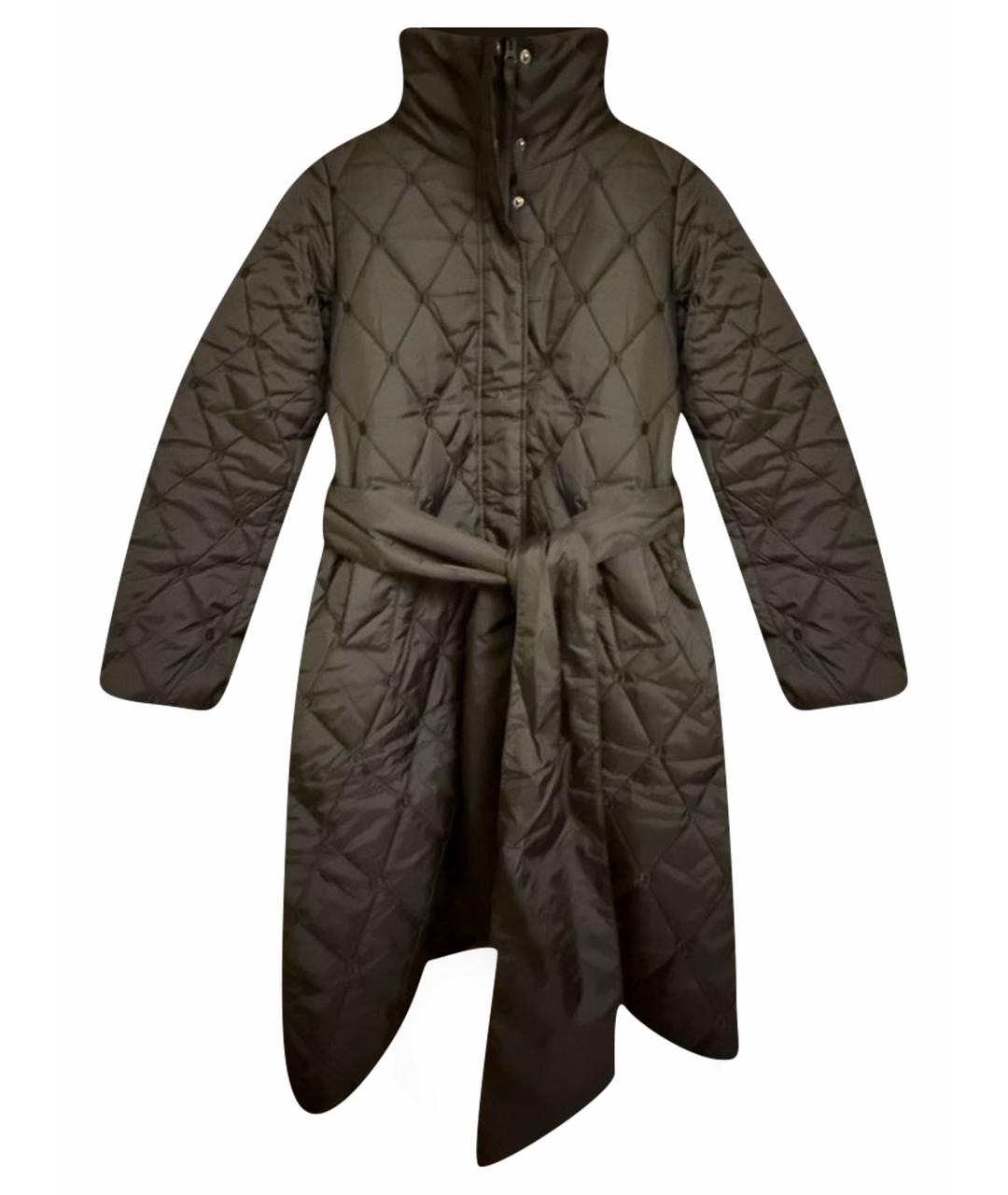 TWIN-SET Черная полиэстеровая куртка, фото 1