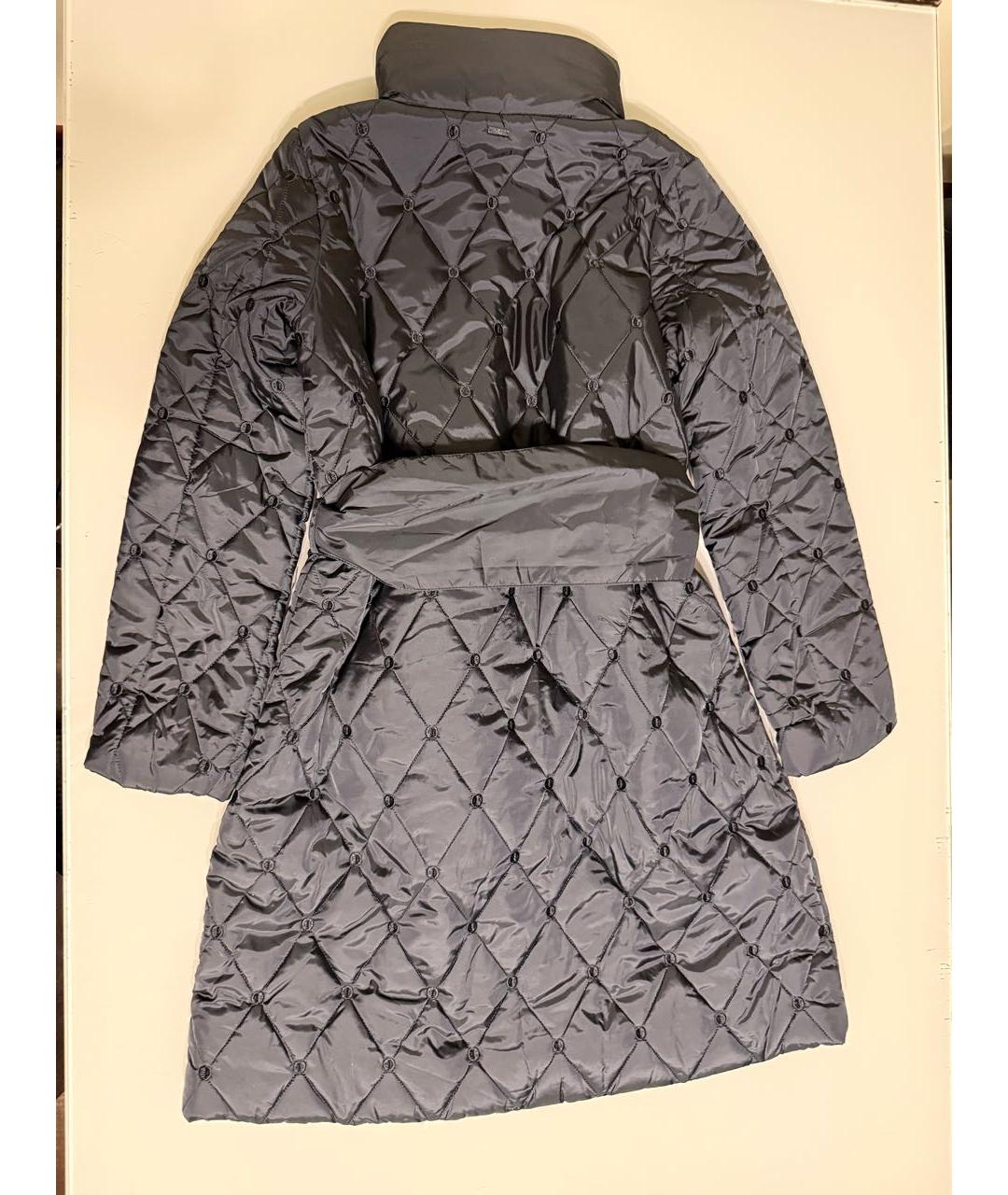 TWIN-SET Черная полиэстеровая куртка, фото 2