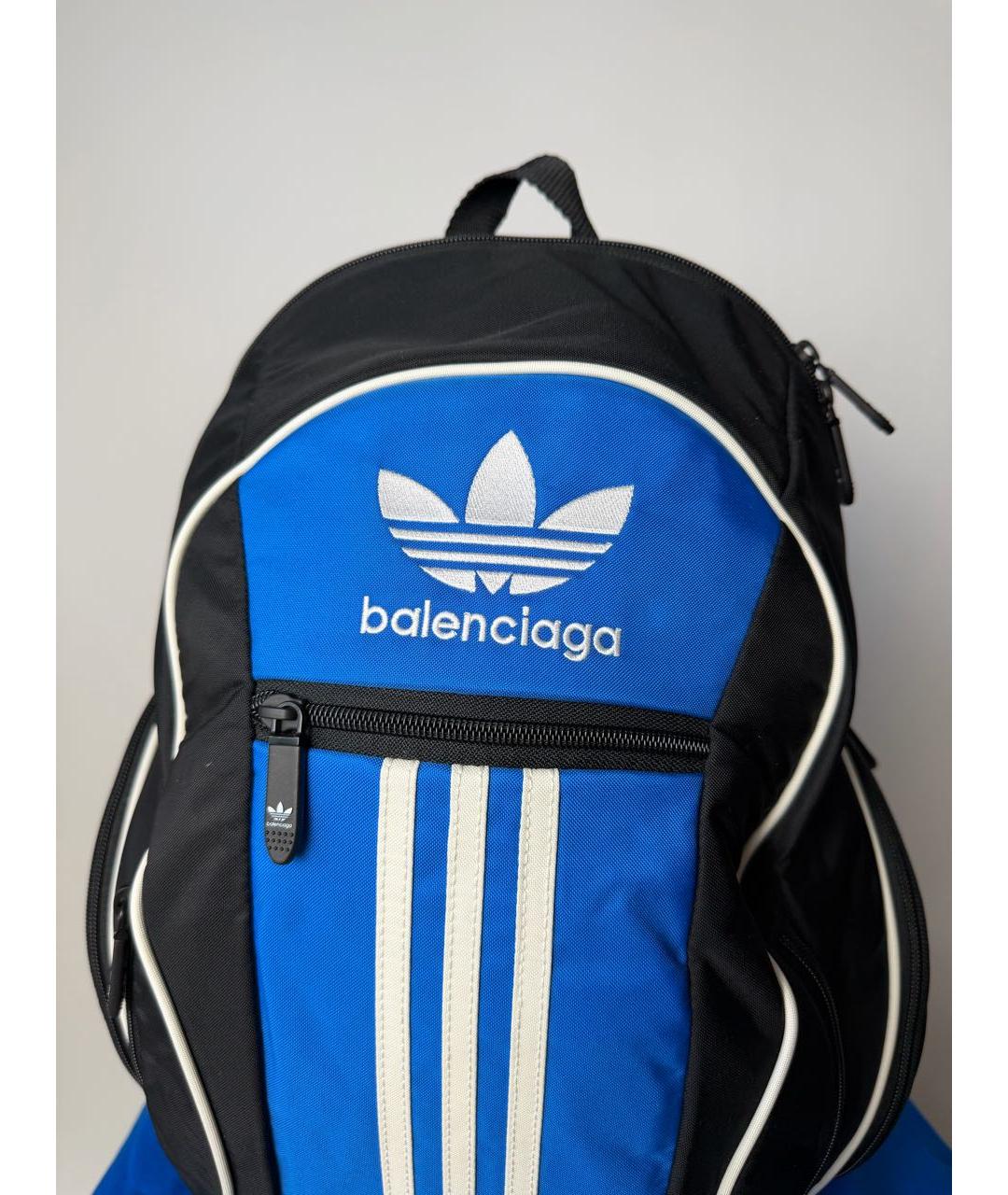 BALENCIAGA Черный синтетический рюкзак, фото 2