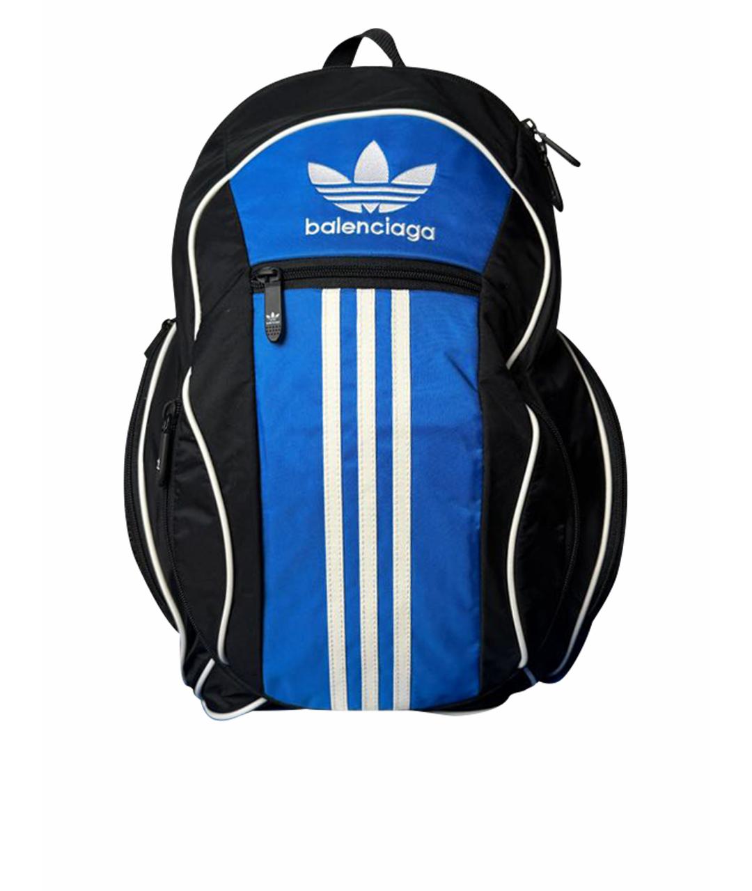 BALENCIAGA Черный синтетический рюкзак, фото 1