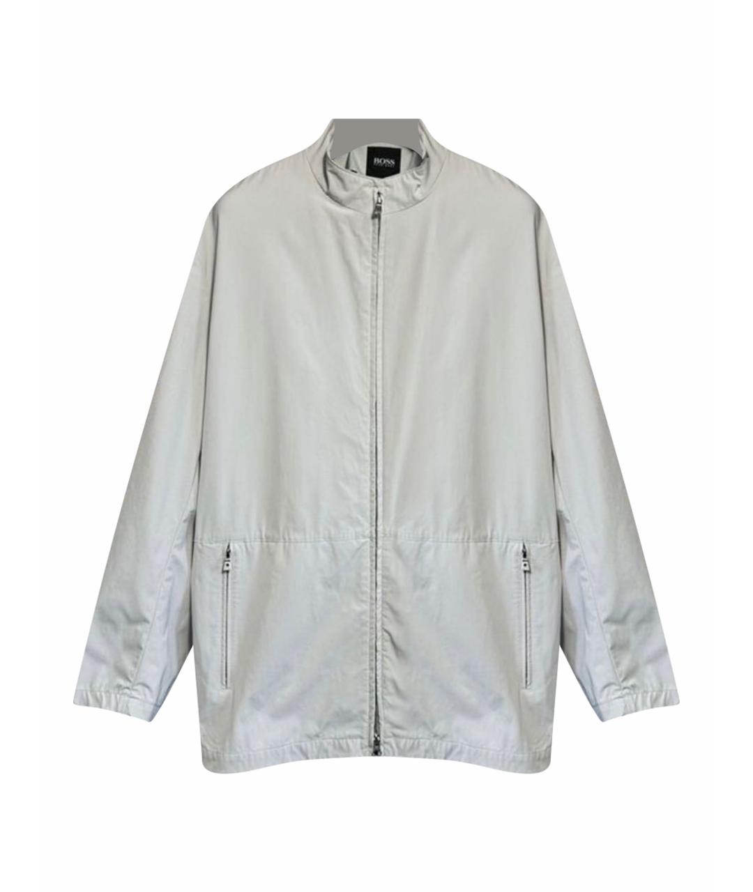 HUGO BOSS Серая полиамидовая куртка, фото 1