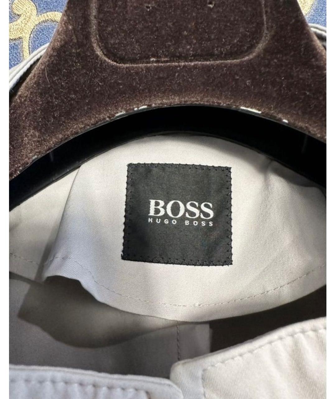 HUGO BOSS Серая полиамидовая куртка, фото 3