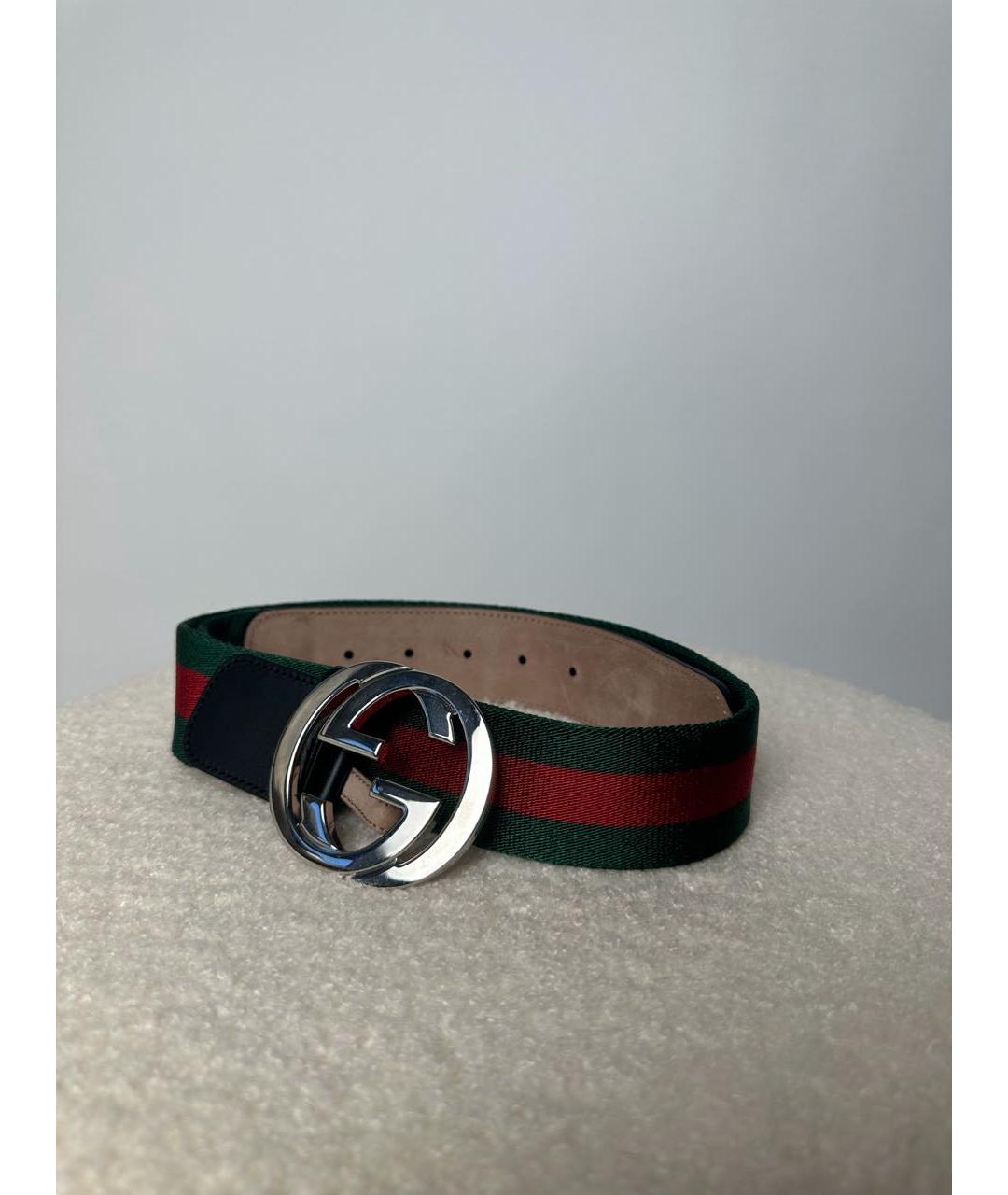 GUCCI Коричневый кожаный ремень, фото 2