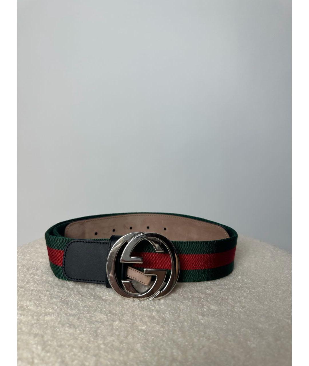 GUCCI Коричневый кожаный ремень, фото 9