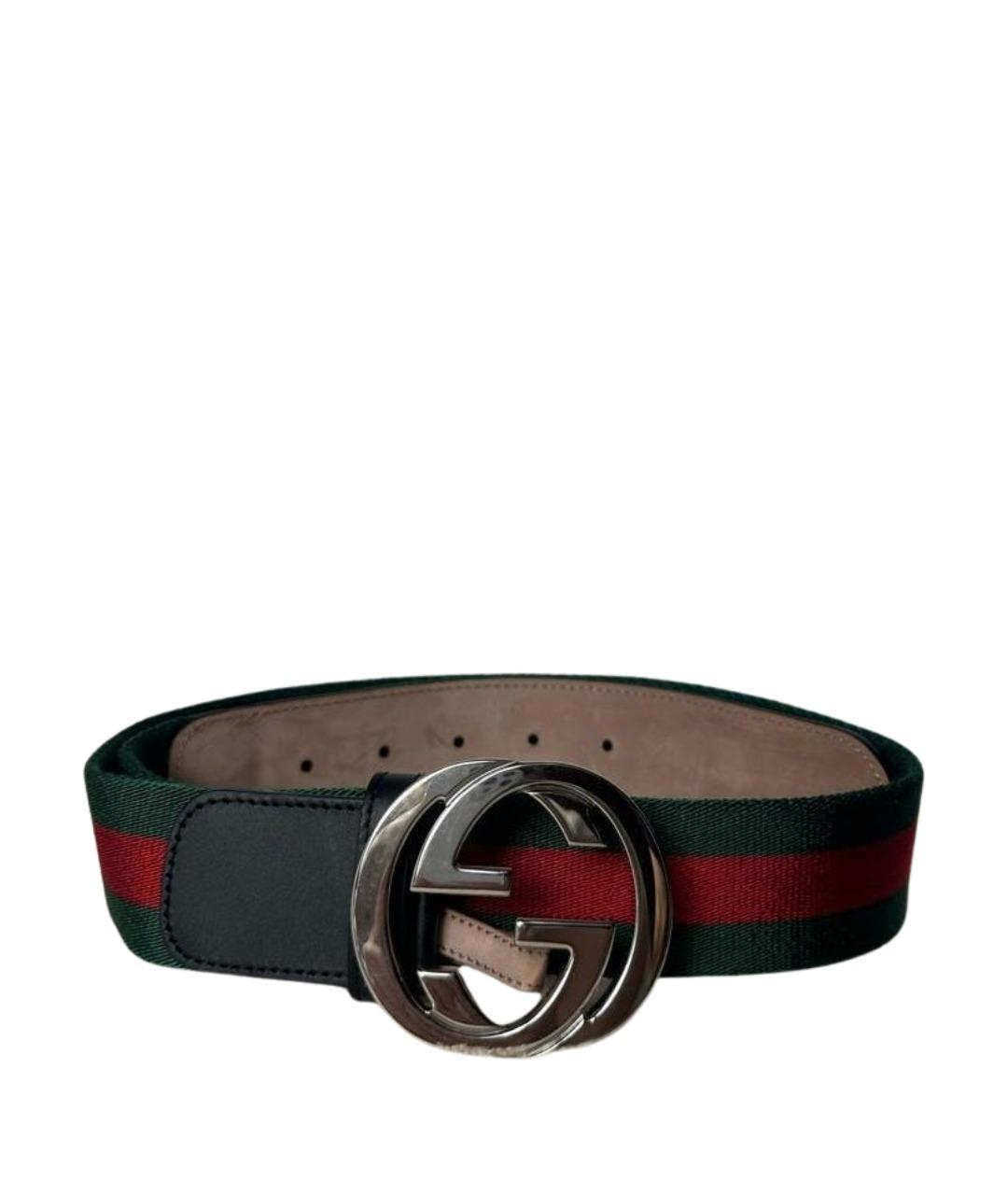 GUCCI Коричневый кожаный ремень, фото 1