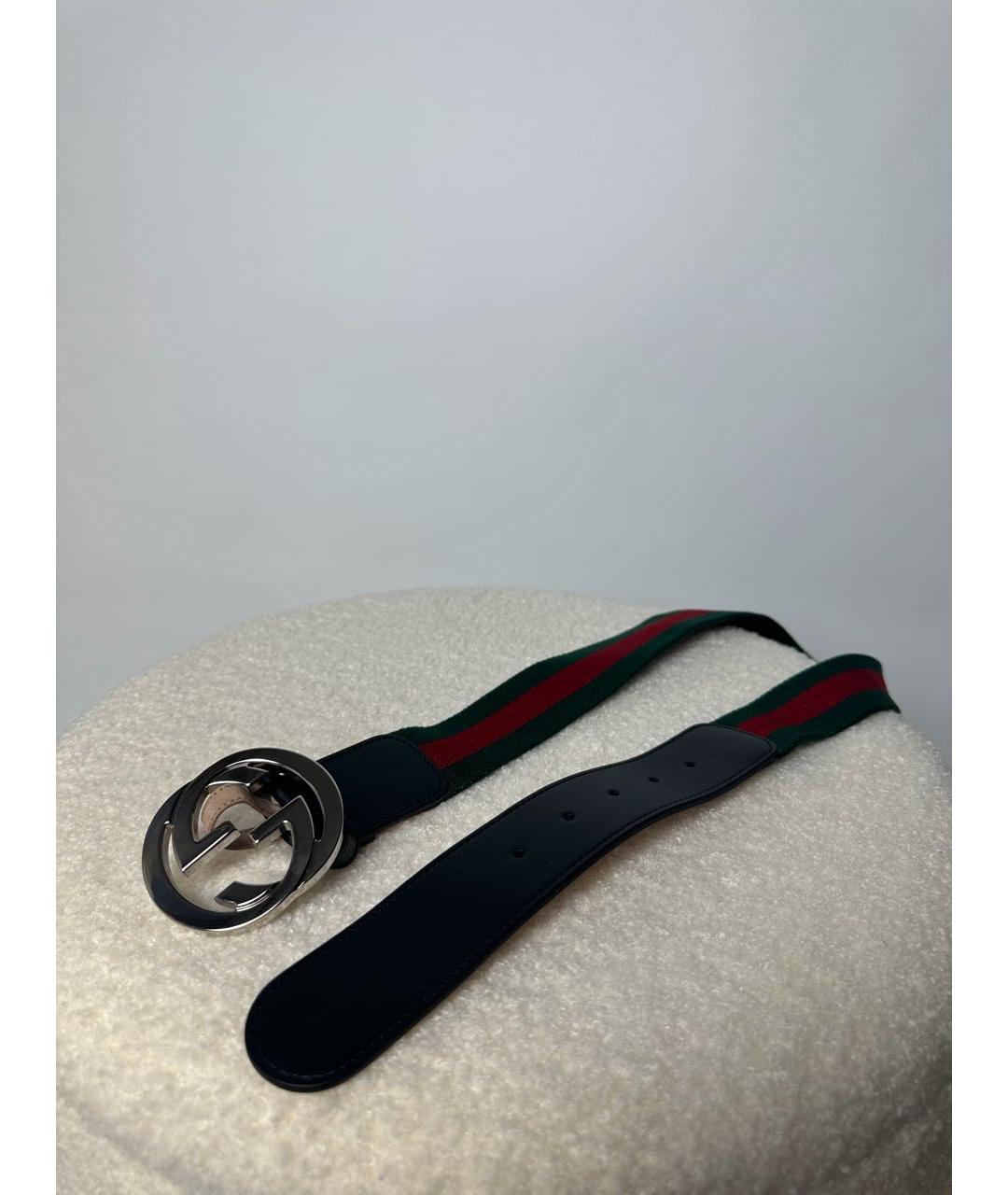 GUCCI Коричневый кожаный ремень, фото 6