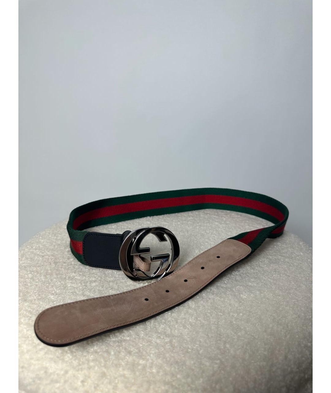 GUCCI Коричневый кожаный ремень, фото 5