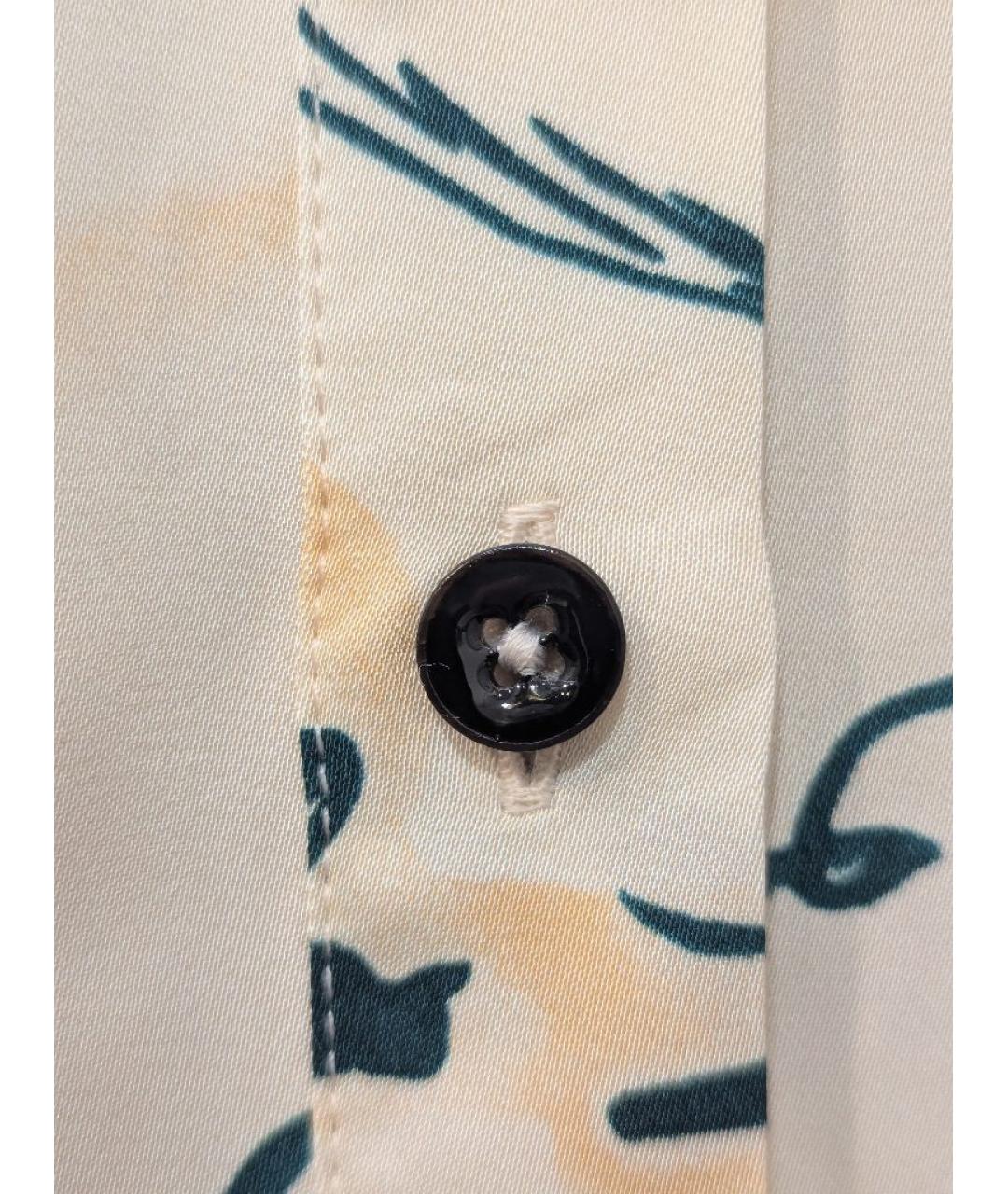 JIL SANDER Мульти вискозное повседневное платье, фото 5