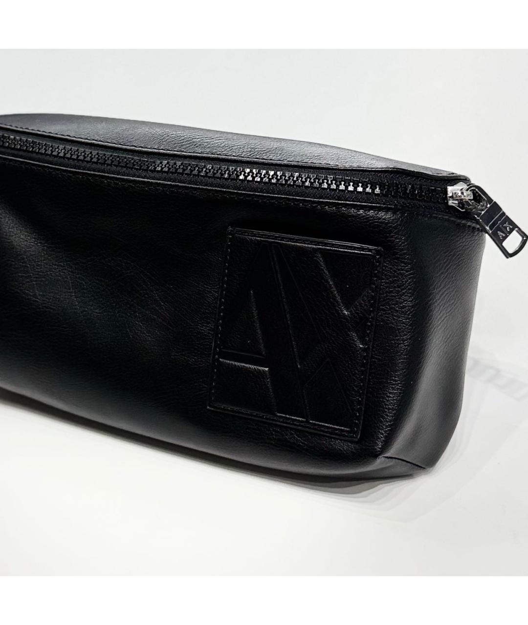 ARMANI EXCHANGE Черная поясная сумка, фото 3