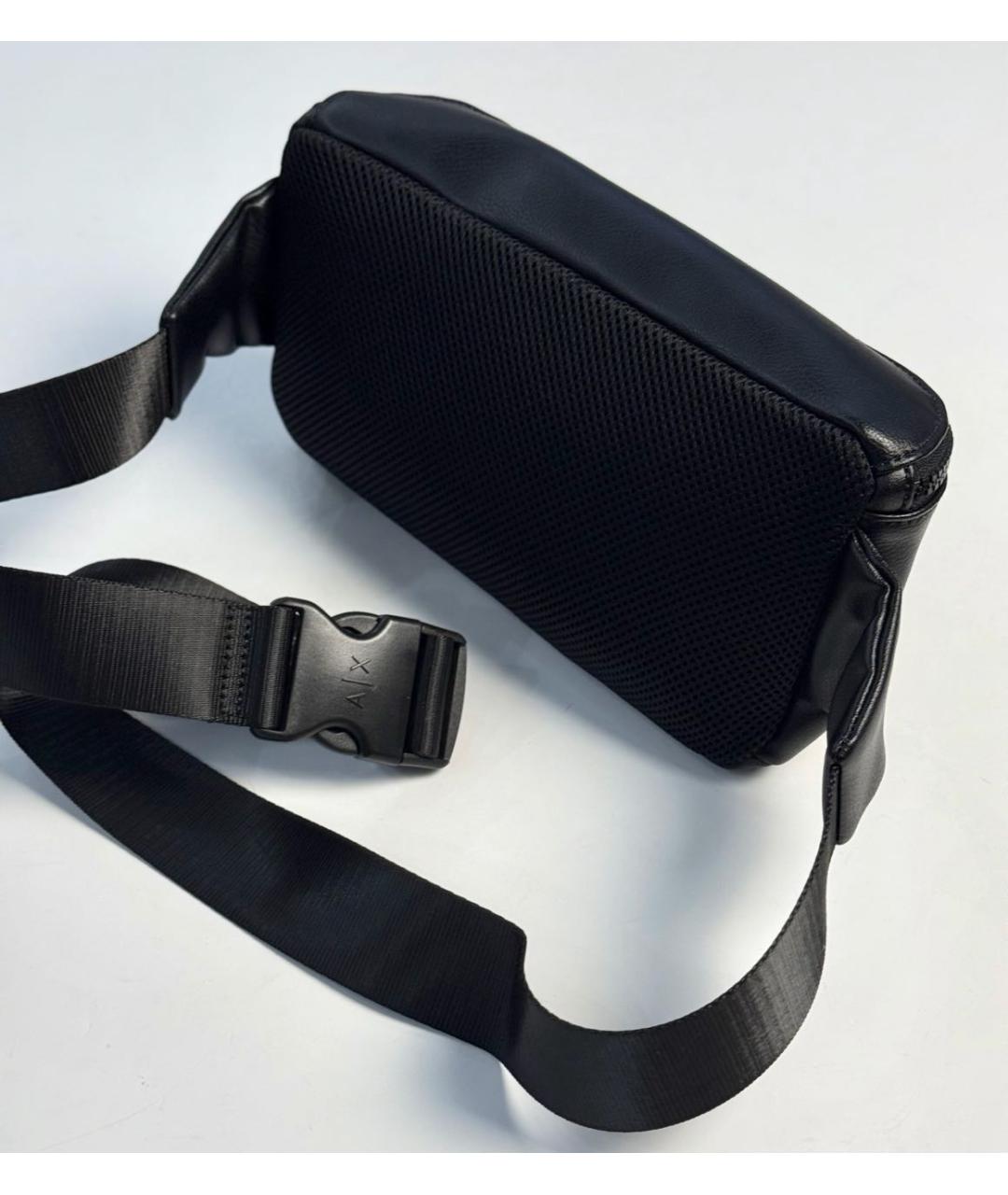 ARMANI EXCHANGE Черная поясная сумка, фото 5