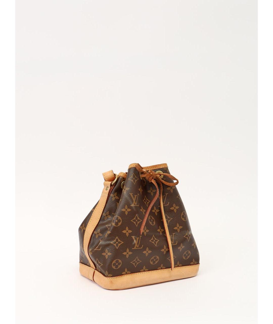 LOUIS VUITTON Коричневая кожаная сумка тоут, фото 2