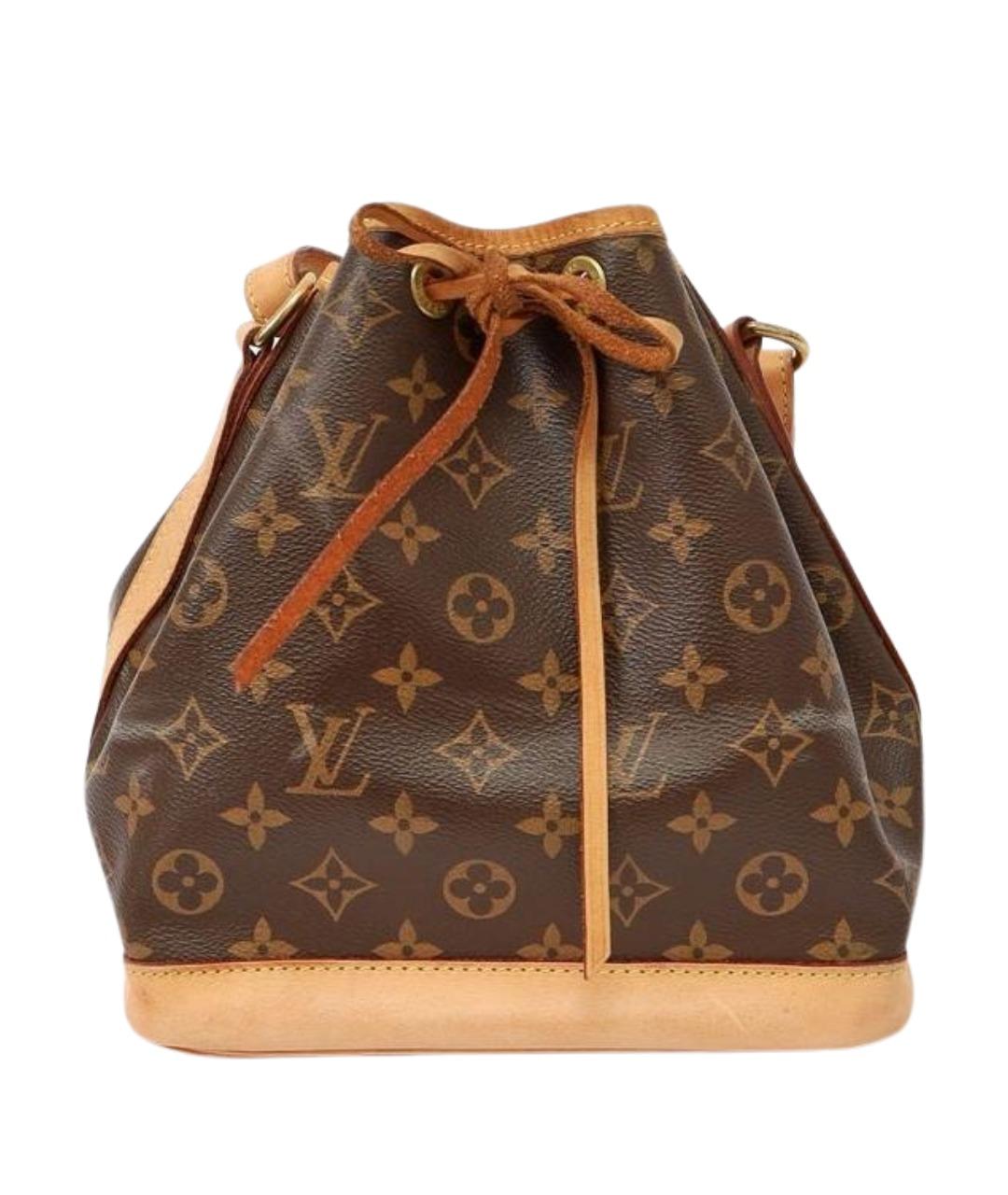 LOUIS VUITTON Коричневая кожаная сумка тоут, фото 1