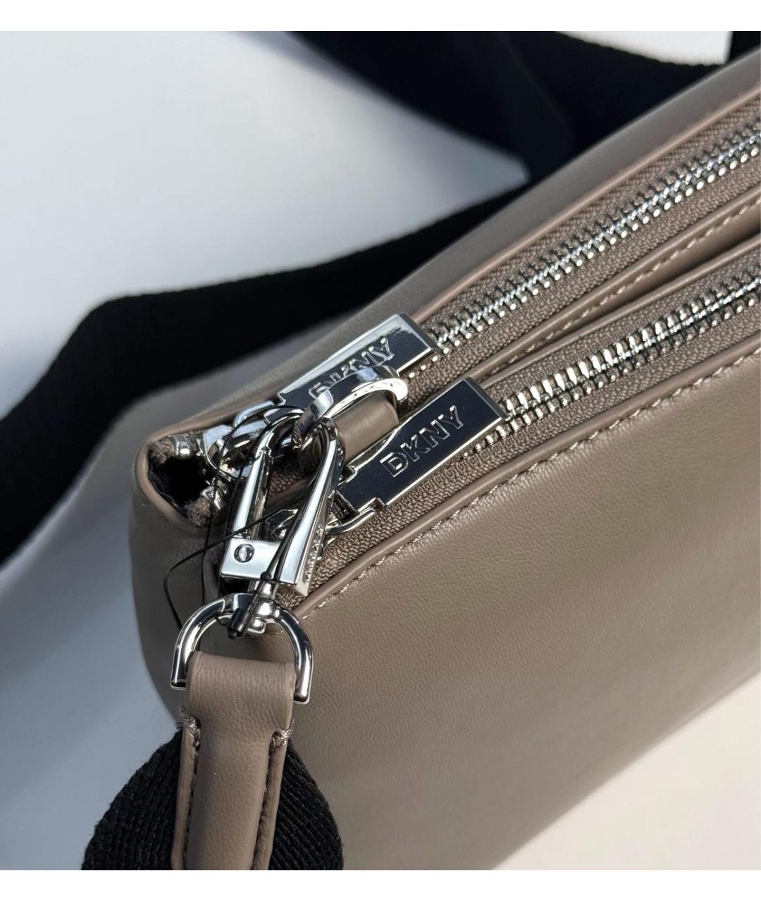DKNY Бежевая сумка через плечо, фото 8