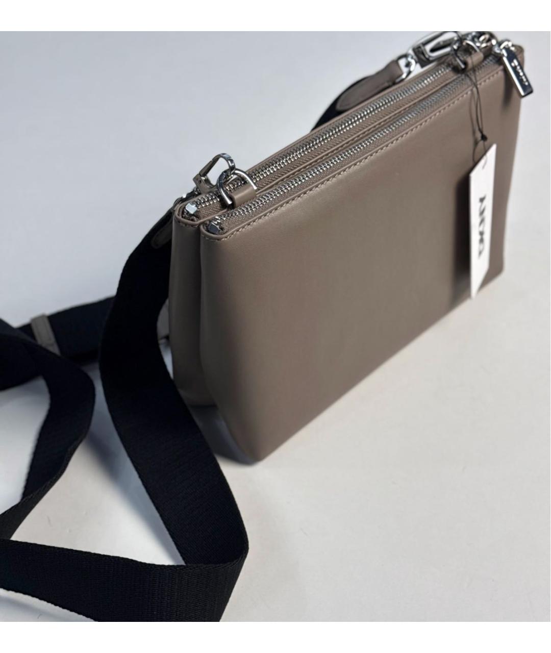 DKNY Бежевая сумка через плечо, фото 4