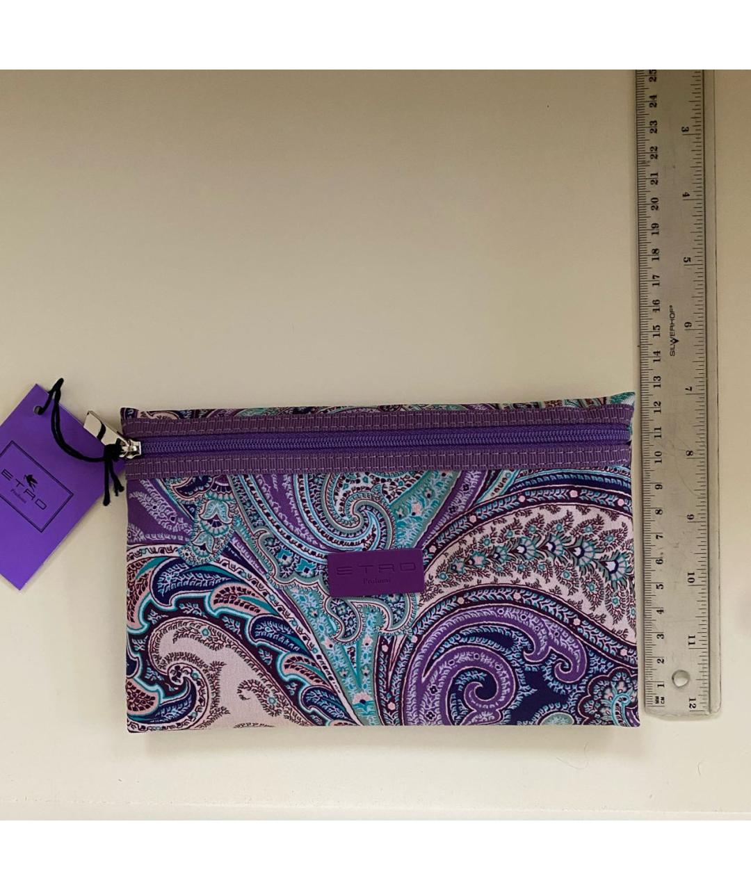 ETRO Фиолетовая косметичка, фото 7
