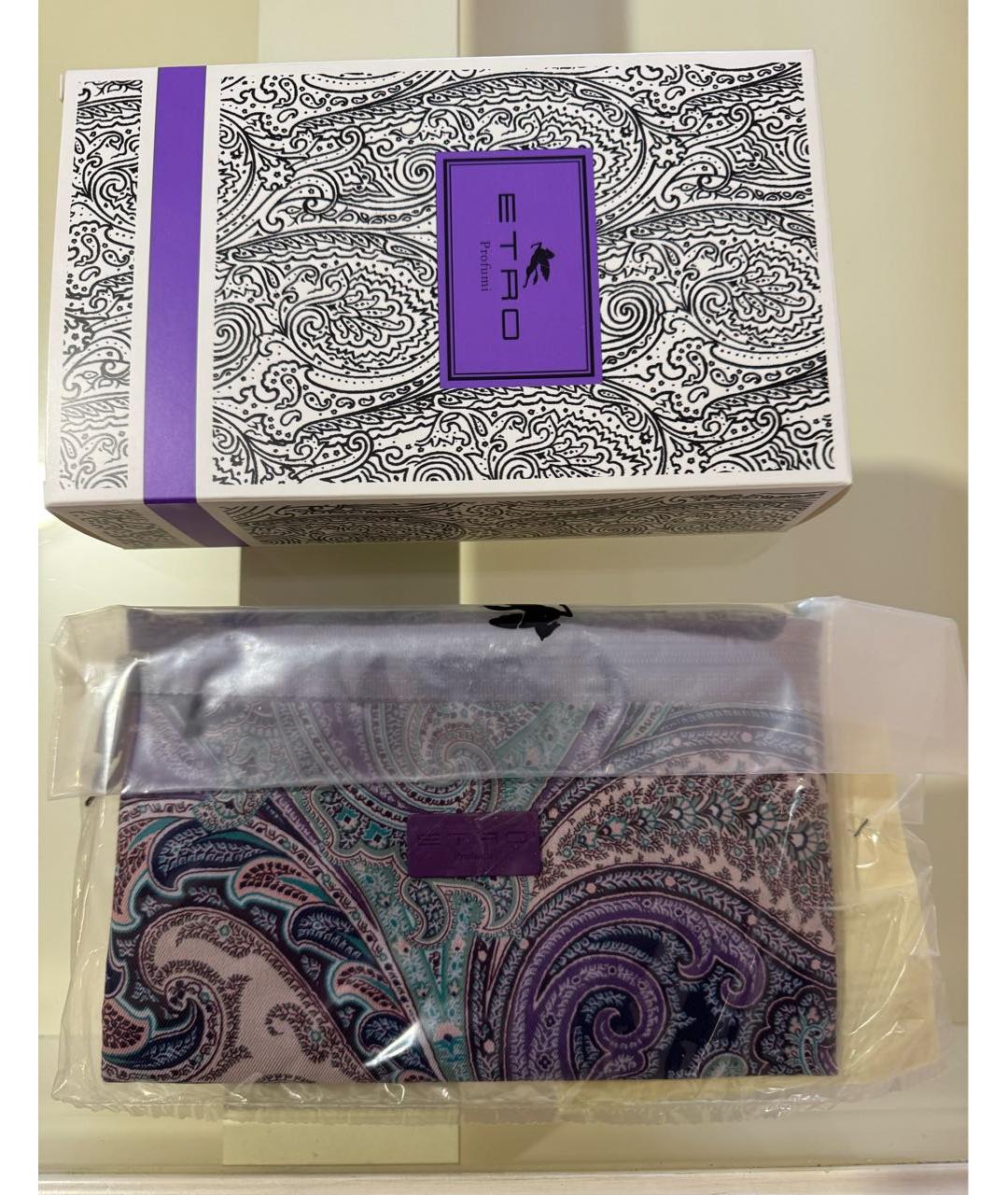 ETRO Фиолетовая косметичка, фото 8