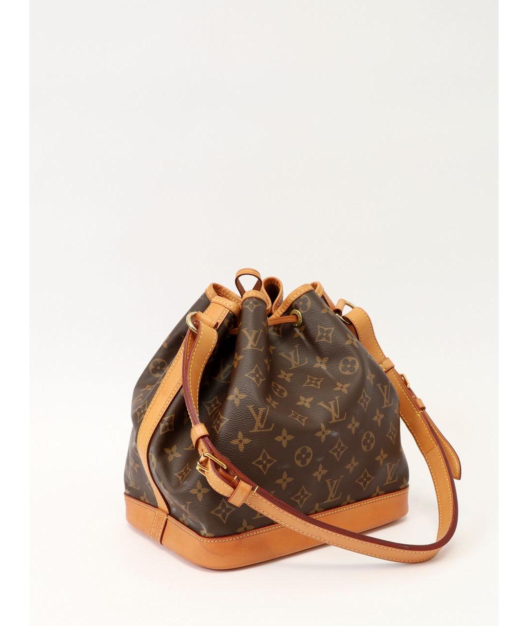 LOUIS VUITTON Коричневая кожаная сумка тоут, фото 2