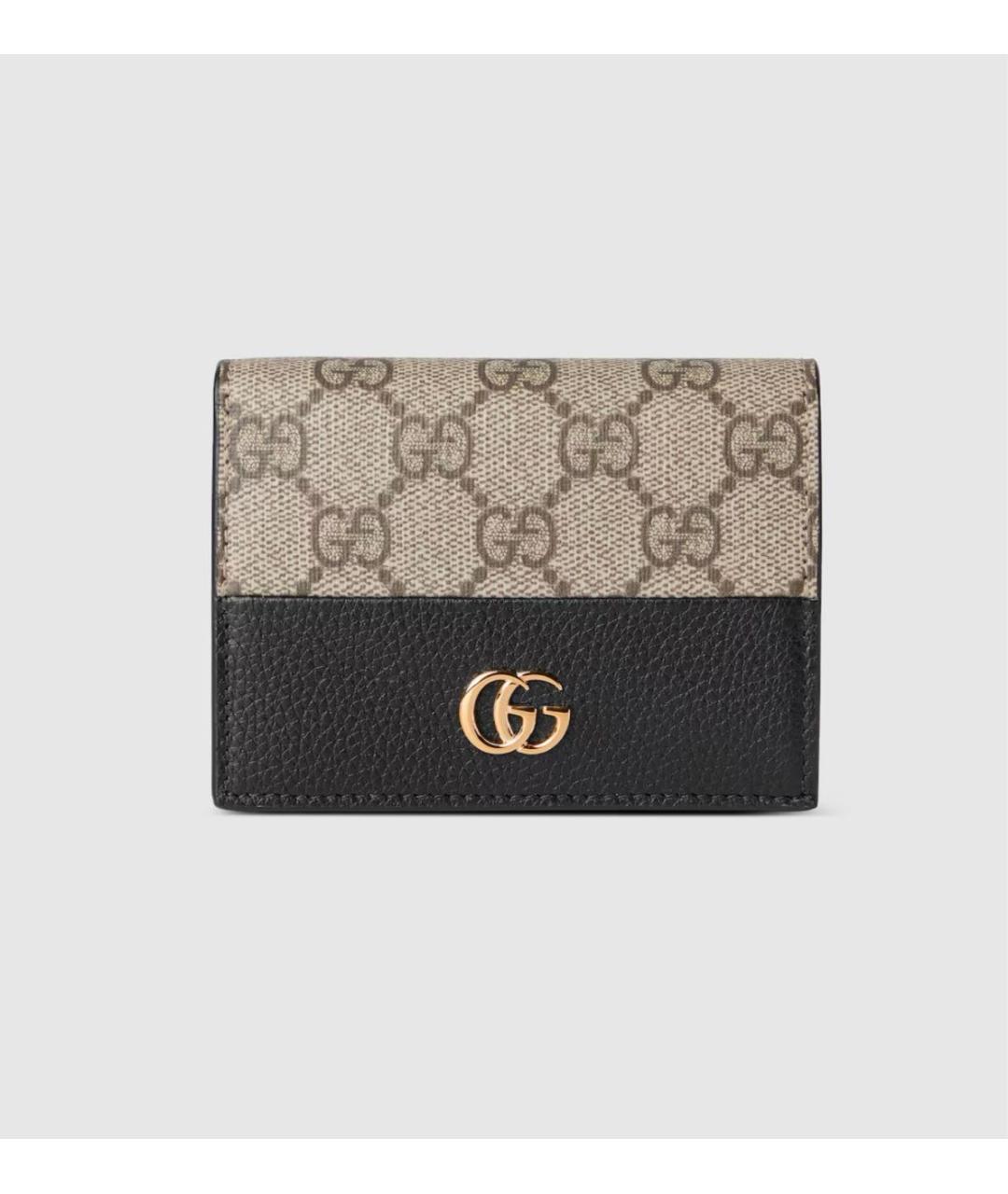 GUCCI Черный кожаный кошелек, фото 7