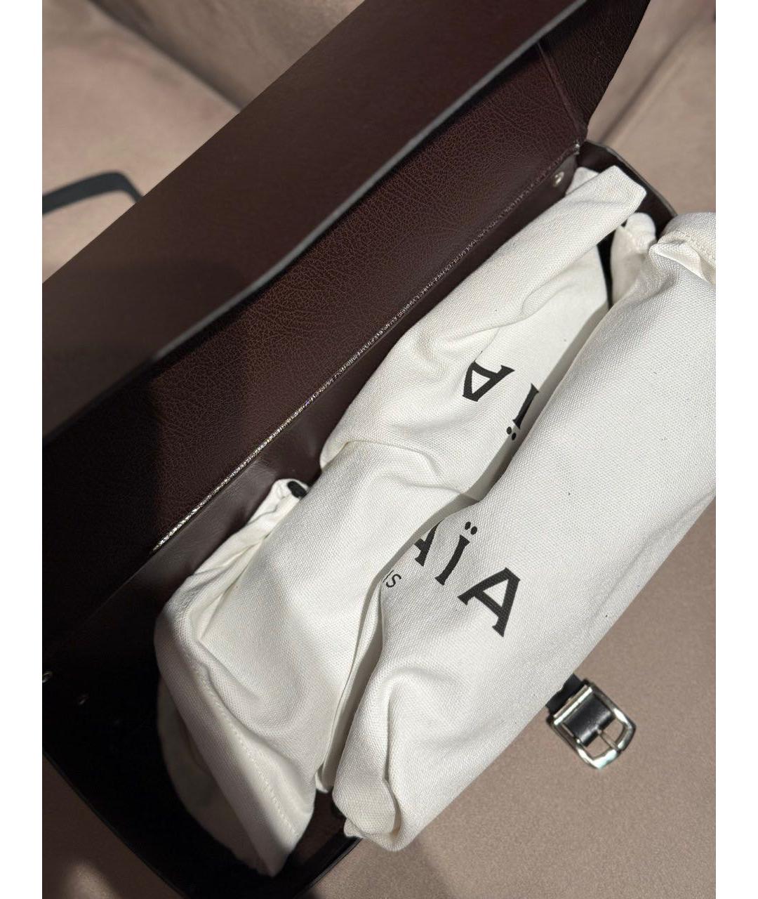 ALAIA Черные кожаные балетки, фото 5