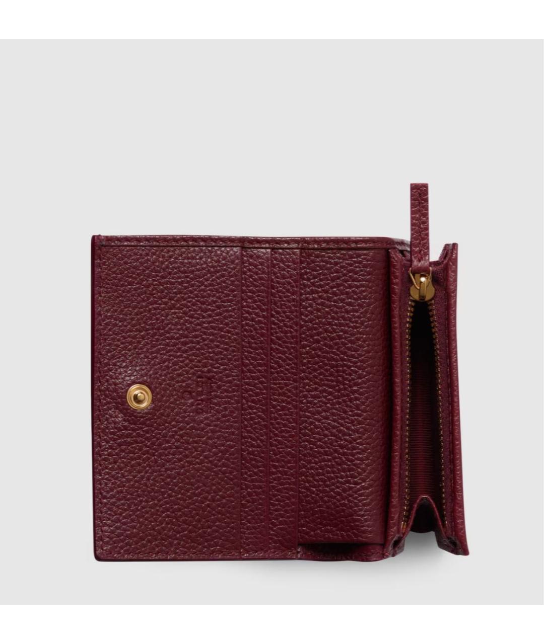 GUCCI Черный кожаный кошелек, фото 6