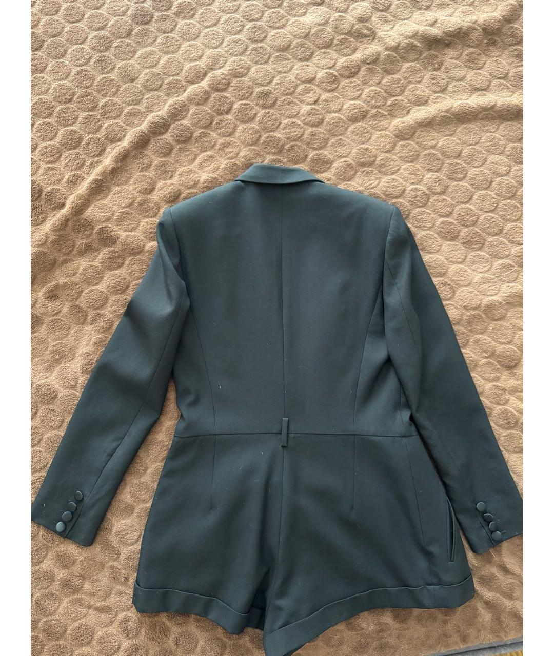 SAINT LAURENT Черный шерстяной комбинезон, фото 2