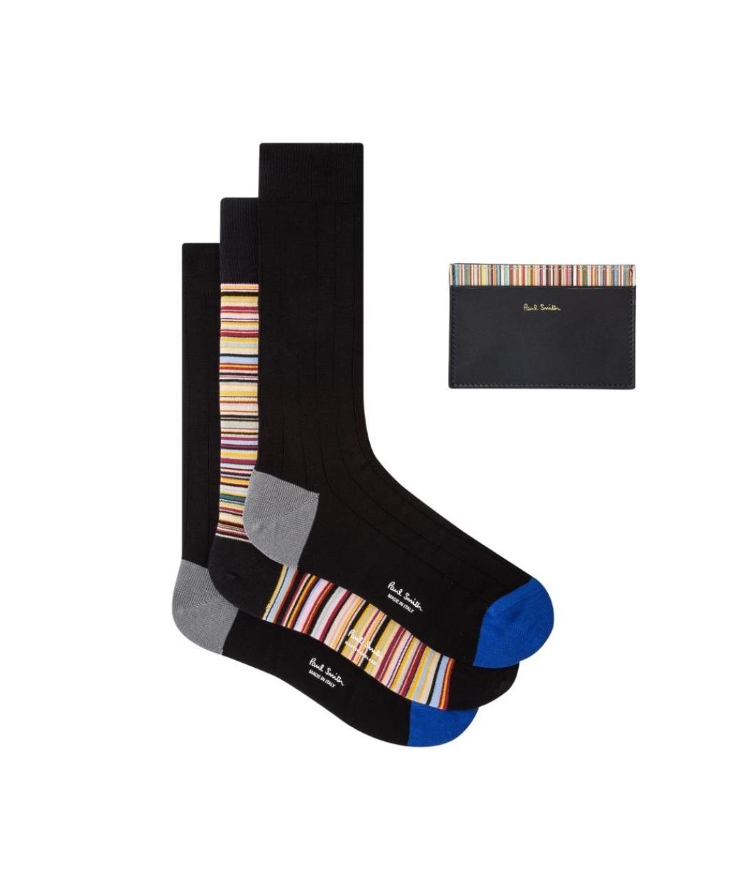 PAUL SMITH Синяя кожаная визитница, фото 6