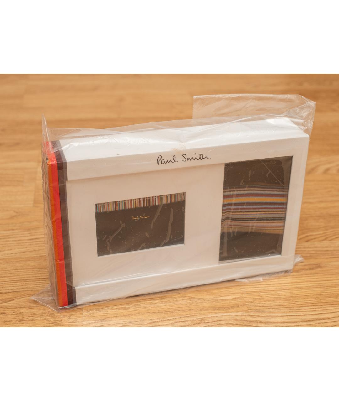 PAUL SMITH Синяя кожаная визитница, фото 3