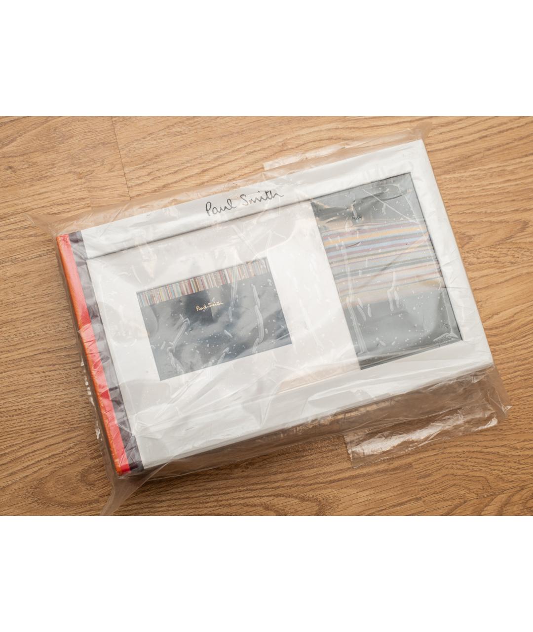 PAUL SMITH Синяя кожаная визитница, фото 2