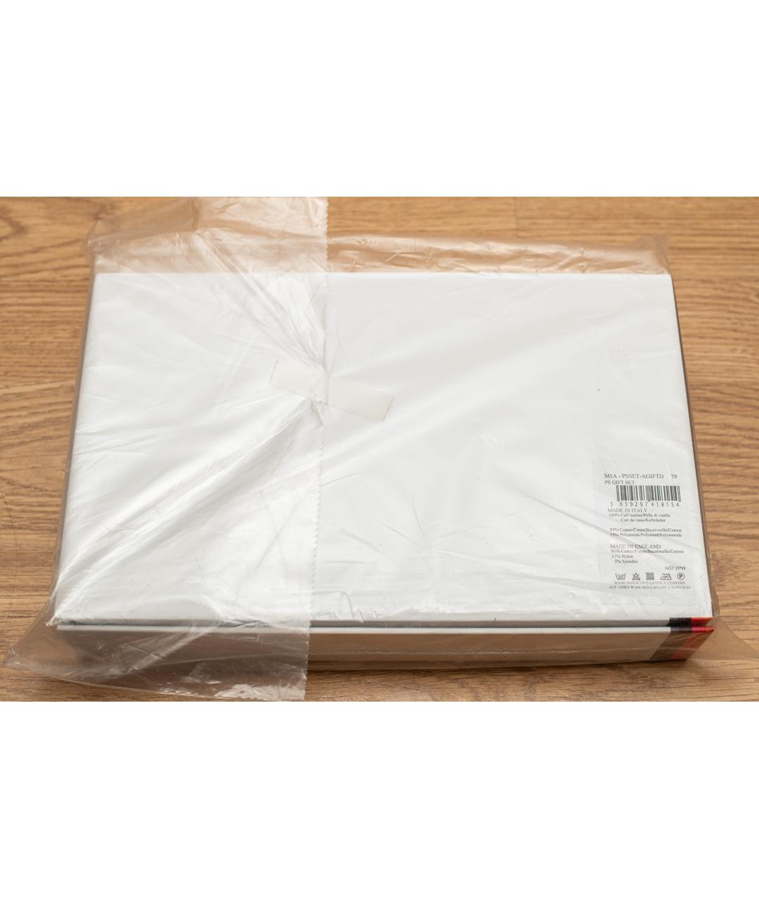 PAUL SMITH Синяя кожаная визитница, фото 5