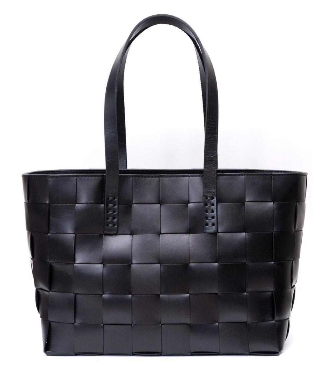 Dragon Diffusion Черная кожаная сумка тоут, фото 1