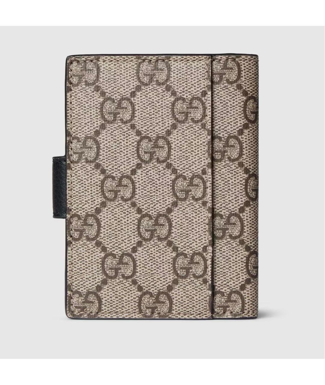 GUCCI Черный кожаный кардхолдер, фото 4