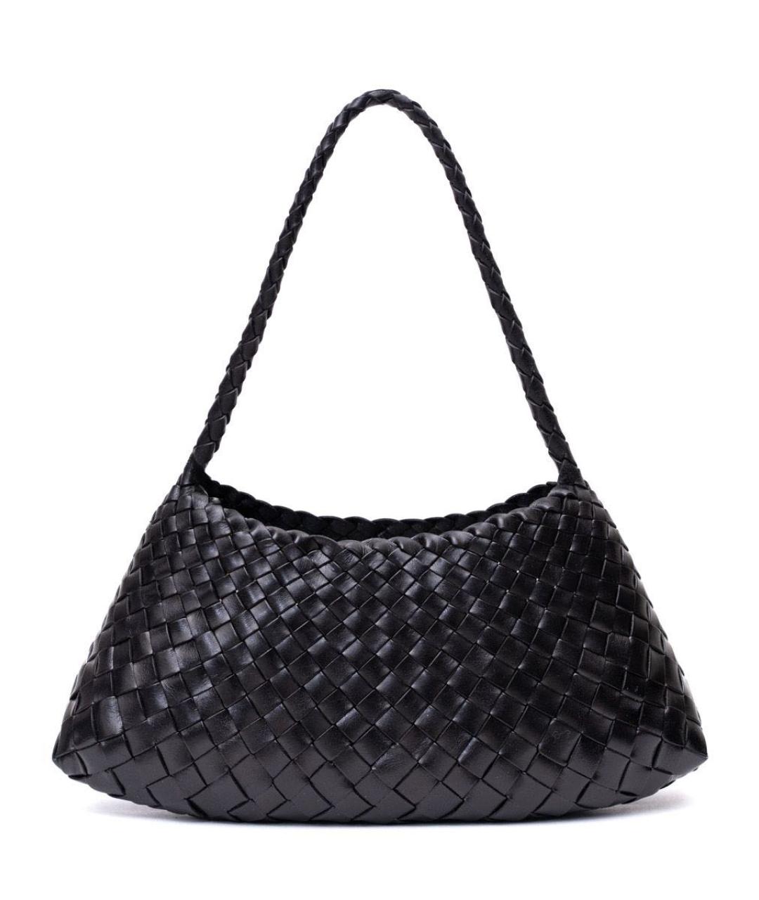 Dragon Diffusion Черная кожаная сумка через плечо, фото 1