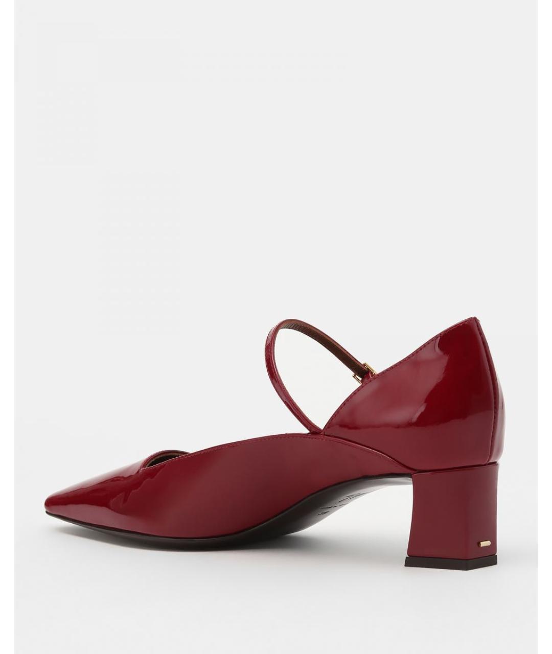 GIUSEPPE ZANOTTI DESIGN Красные кожаные туфли, фото 3