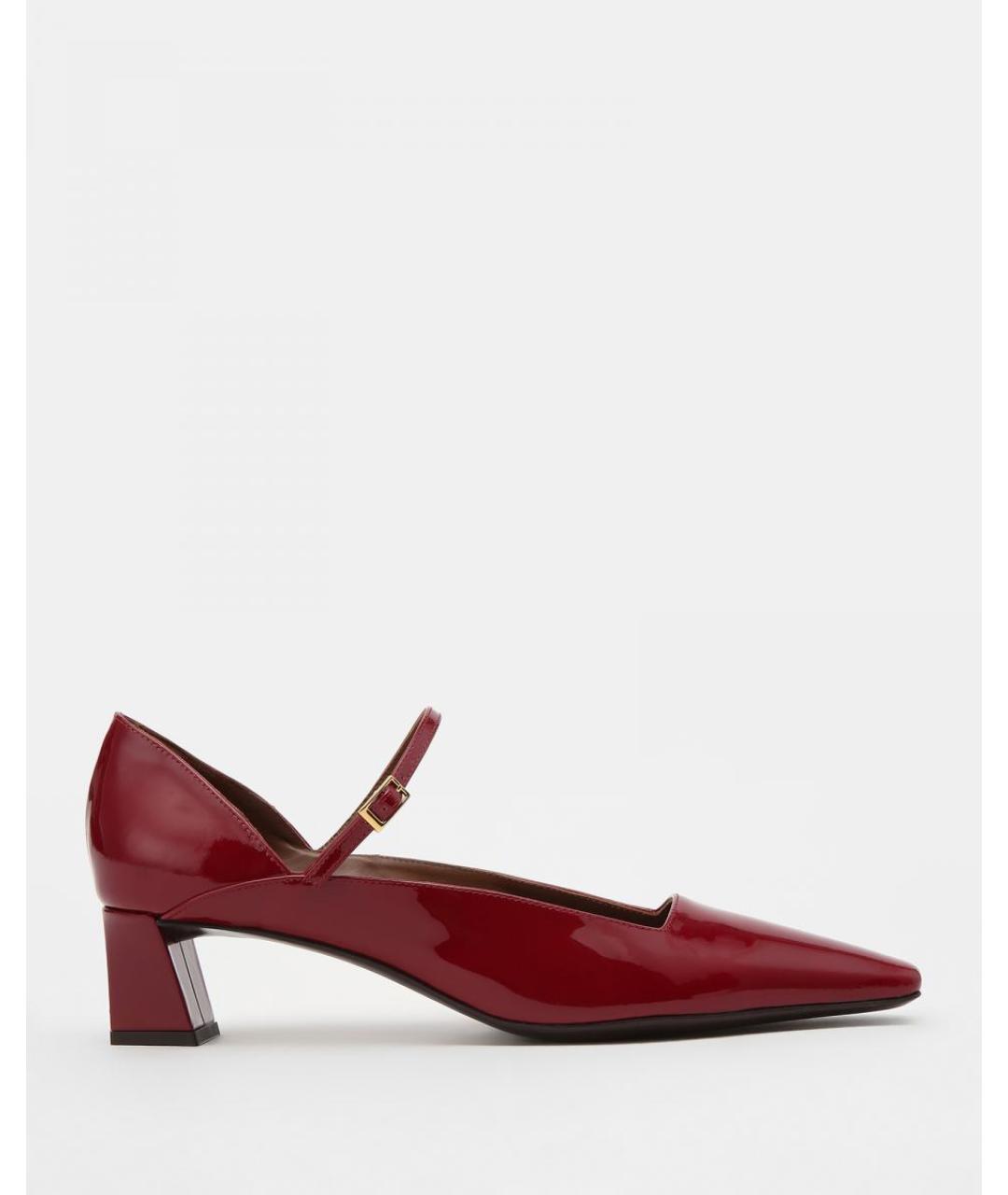 GIUSEPPE ZANOTTI DESIGN Красные кожаные туфли, фото 7