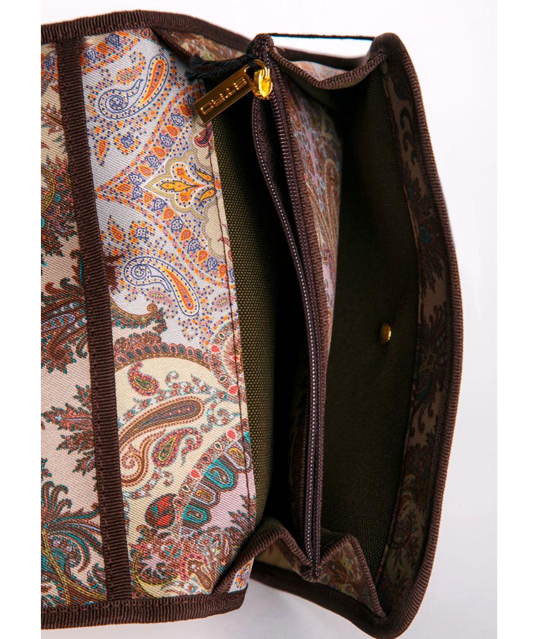 ETRO Бежевый кошелек, фото 4