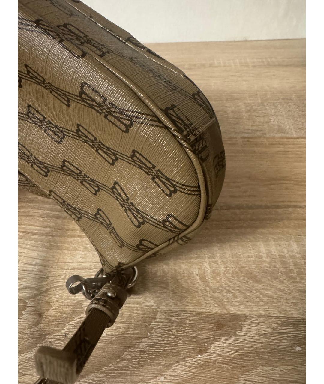 BALENCIAGA Бежевая сумка с короткими ручками, фото 5