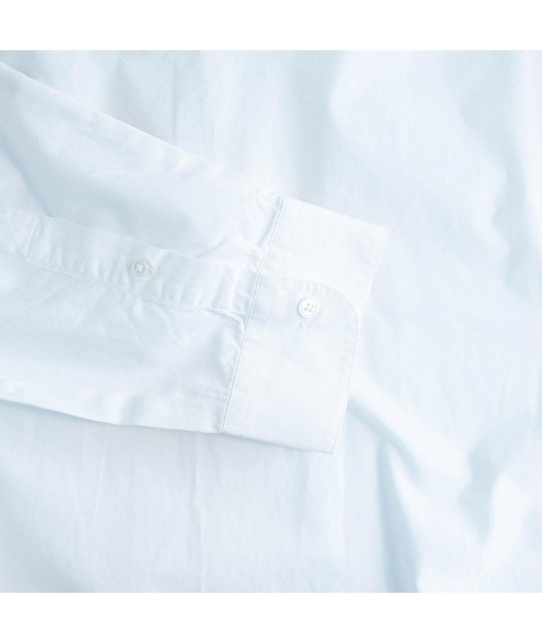 JACQUEMUS Белая хлопковая кэжуал рубашка, фото 5