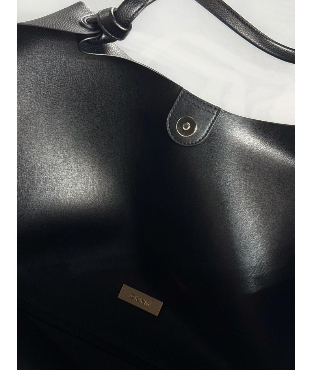 DKNY Черная сумка тоут, фото 7