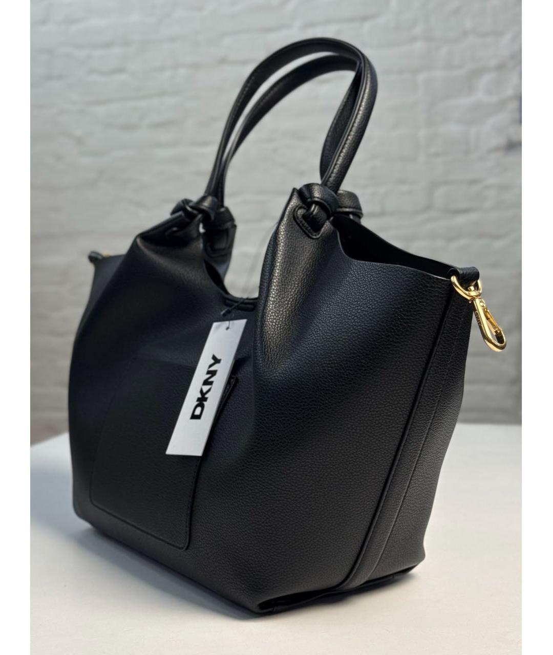 DKNY Черная сумка тоут, фото 2