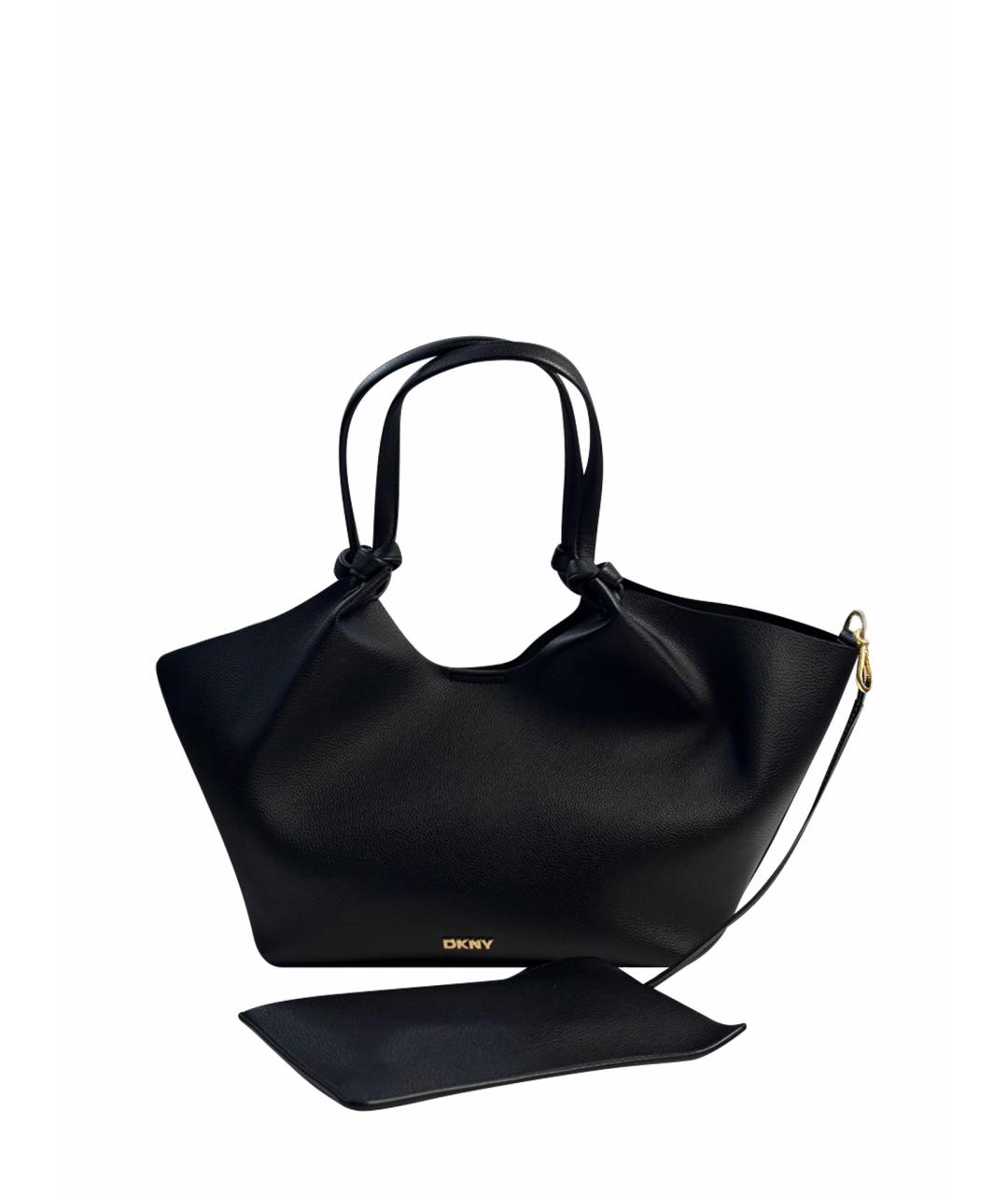 DKNY Черная сумка тоут, фото 1