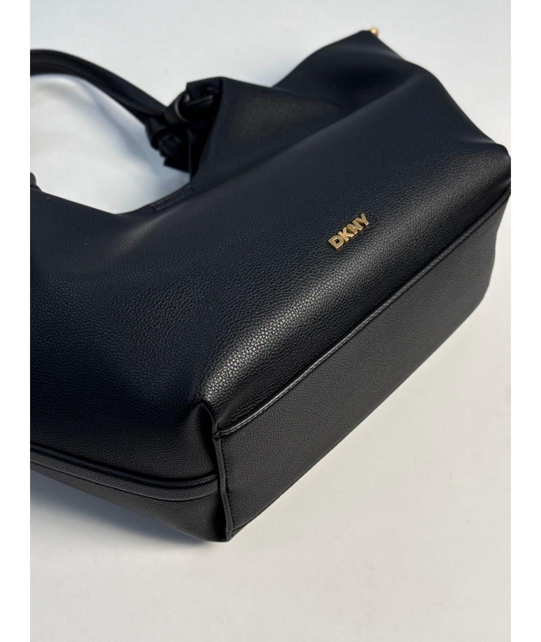 DKNY Черная сумка тоут, фото 5