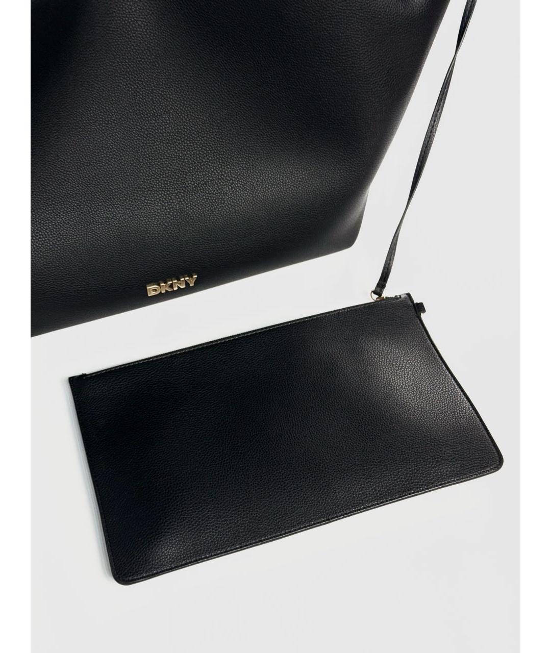 DKNY Черная сумка тоут, фото 8
