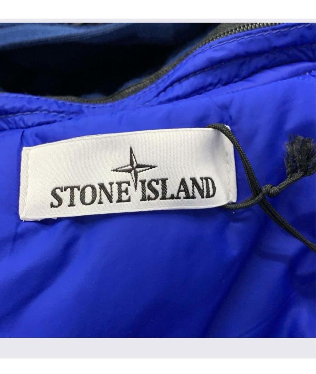 STONE ISLAND Голубая куртка, фото 4