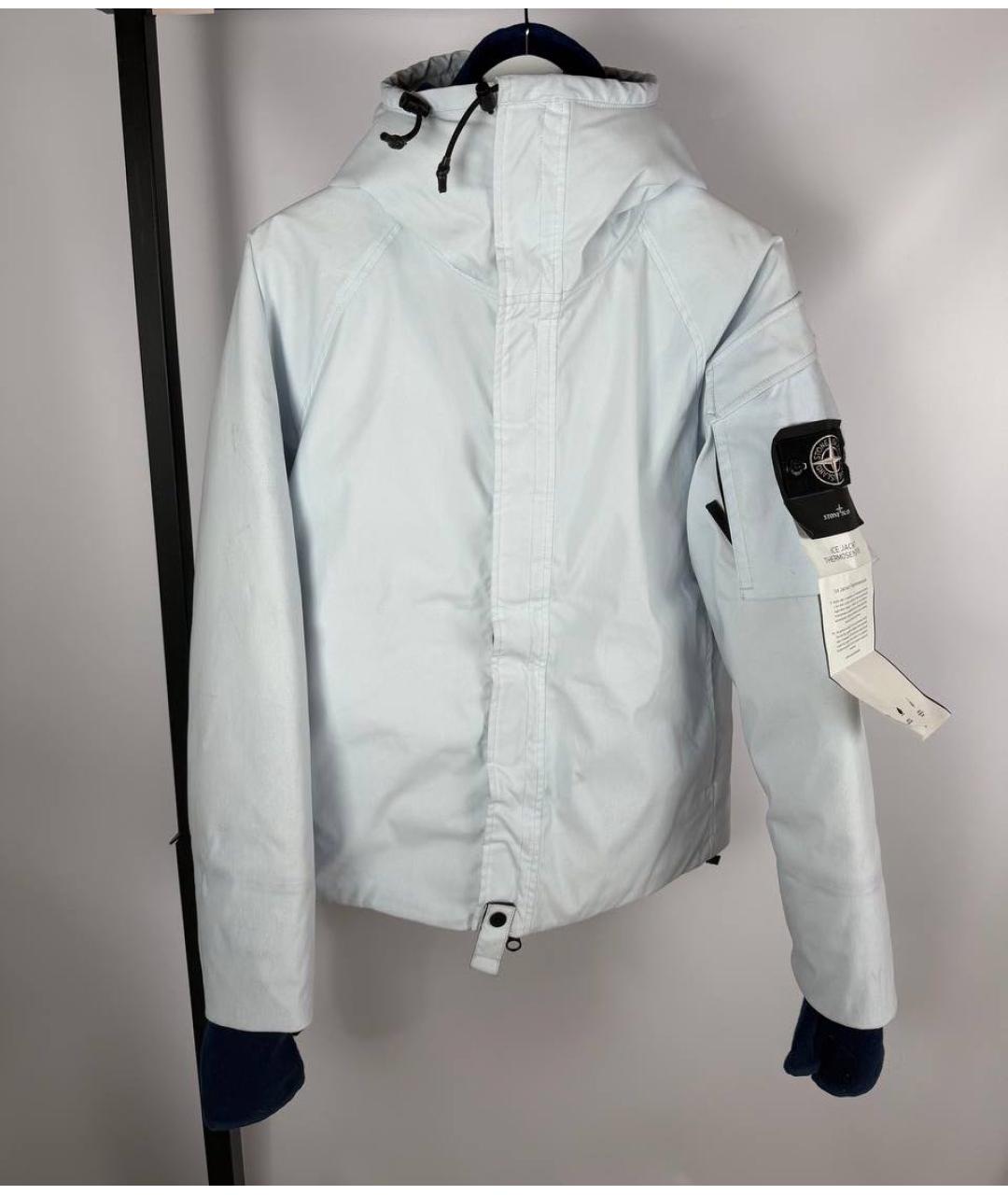 STONE ISLAND Голубая куртка, фото 7